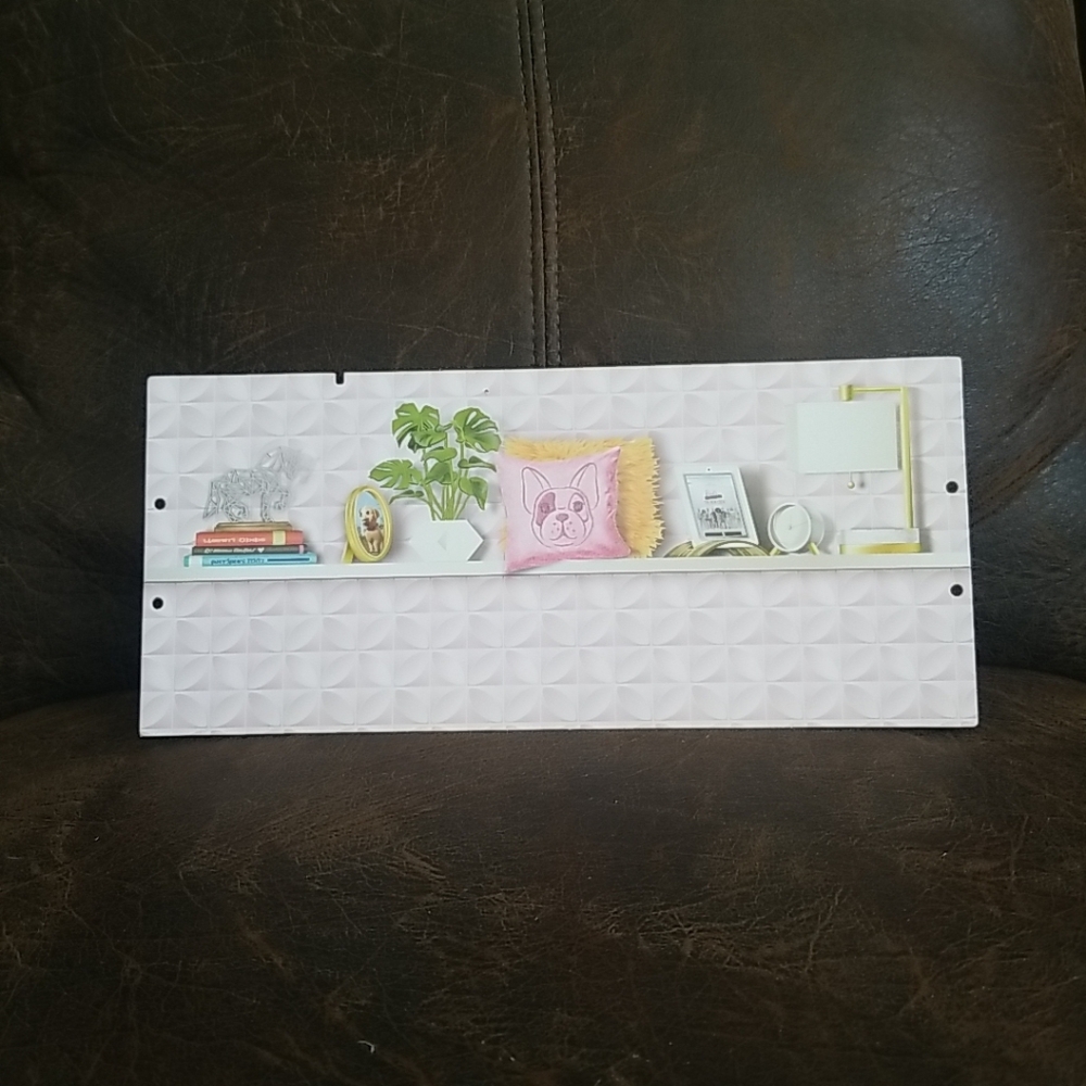 B29-3rd Floor Living Rm Backdrop Mattel Barbie Dream House Dollhouse Replacement